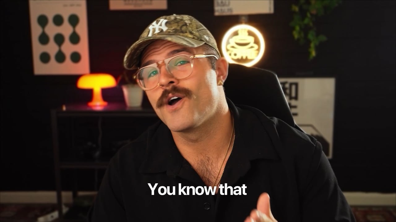 Contractor video ad, talking to camera with captions